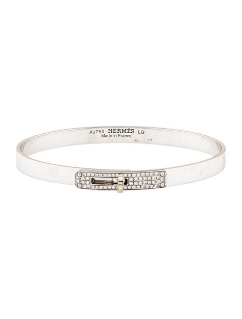 hermes silver kelly bracelet|Hermes kelly bracelet diamond.